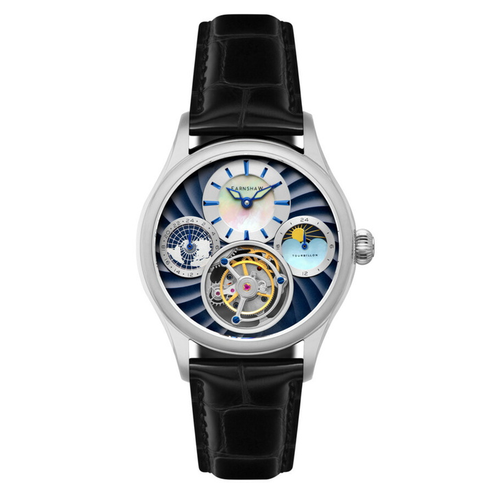 Photo: Thomas Earnshaw Celestial Huggins Blue Dial Mens Watch ES-8261-06