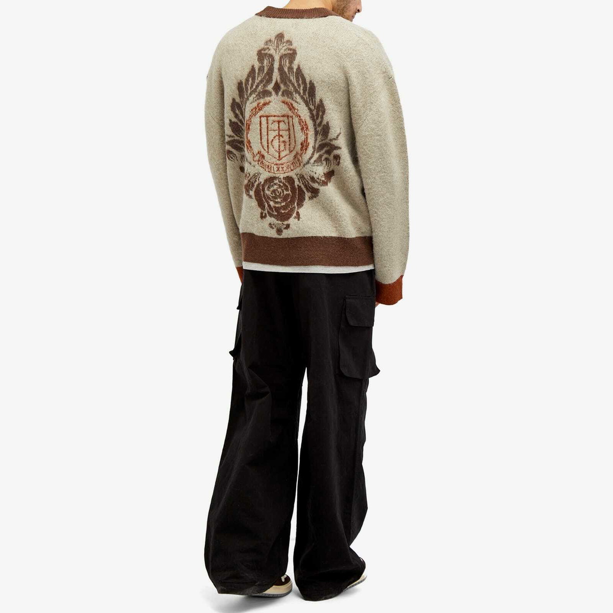 Honor the Gift Men's HTG Cardigan in Bone