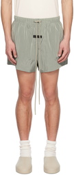 Fear of God ESSENTIALS Gray Drawstring Shorts