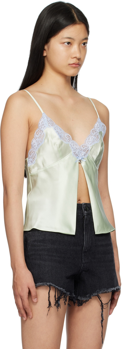 alexanderwang.t Green Butterfly Camisole