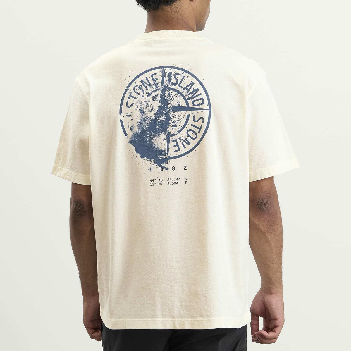 Stone Island Men's Desert T-Shirt in Ivory