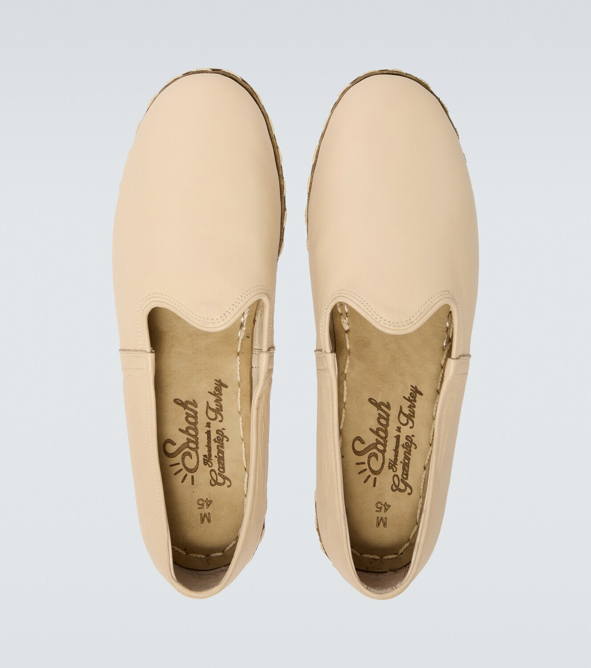 Sabah Sabah leather slip-on shoes