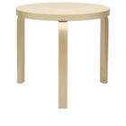Artek x Marimekko Table 90D - Seireeni in Solid Birch 