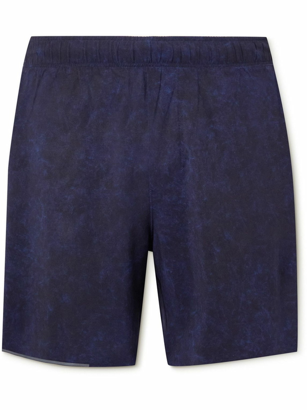 Photo: Lululemon - Surge Recycled Stretch-Shell Shorts - Blue