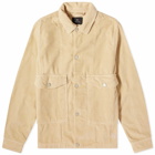 Paul Smith Men's Cord Overshirt Jacket in Brown