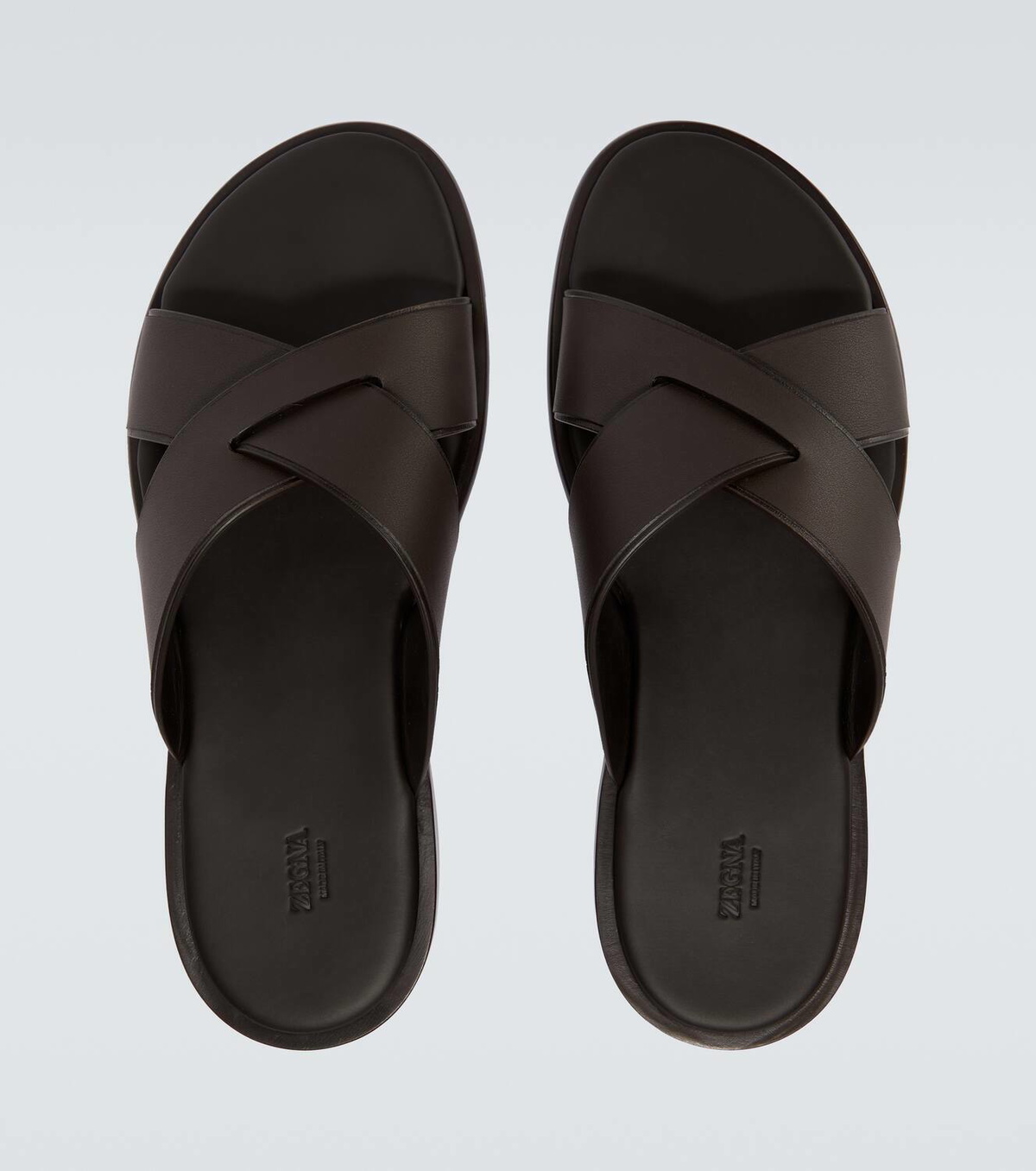 Zegna Leather sandals