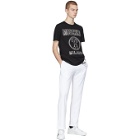Moschino White Logo Lounge Pants
