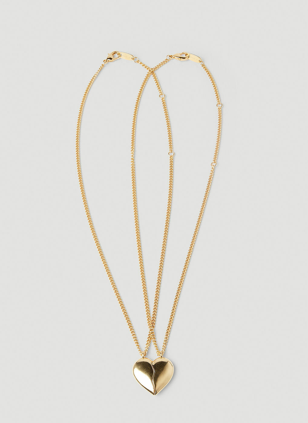 Lovelock Double Embellished Necklace in Gold - Balenciaga