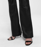 Altuzarra - Serge mid-rise leather bootcut pants