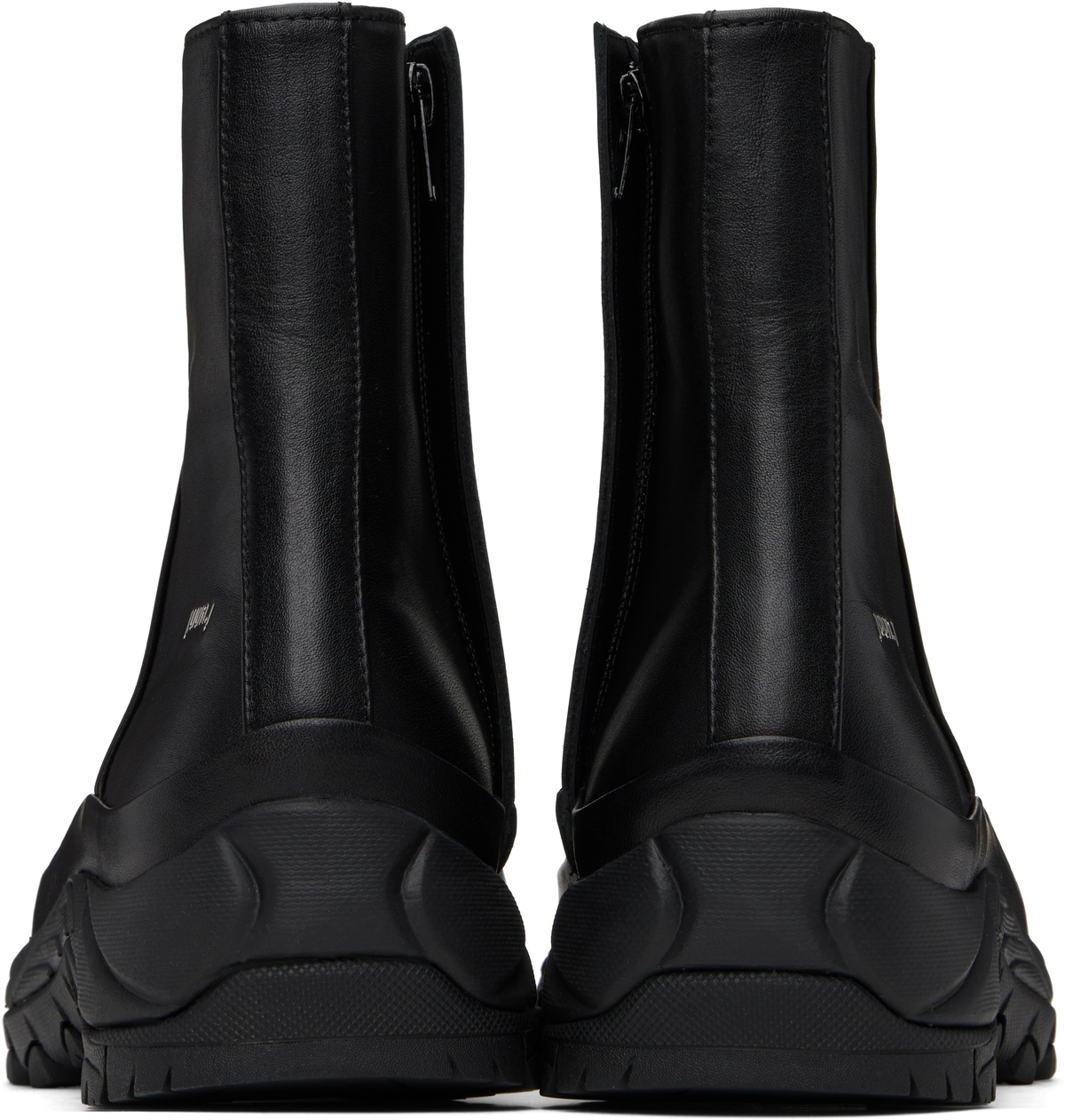 Juun.J Black Vibram Ankle Boots Juun.J