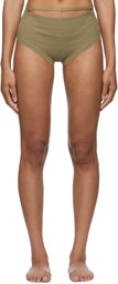 Jacquemus Khaki La Montagne 'La Culotte Picchu' Briefs
