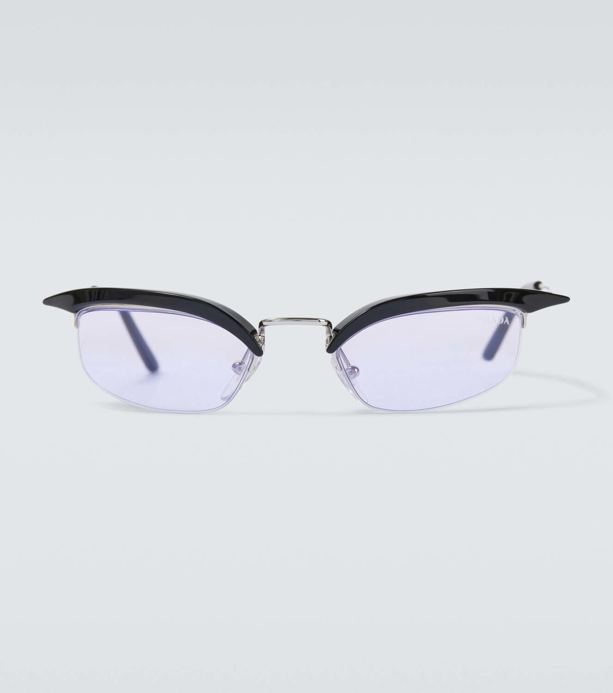 良品 PRADA CAT EYE SUNGLASS イタリア製 Prada Acetate Cat Eye Sunglasses | Liberty