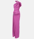 Christopher Esber Embellished halterneck jersey gown