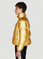 8 Moncler Palm Angels - Keon Puffer Jacket in Gold