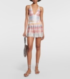 Missoni Mare Zig-zag knit shorts