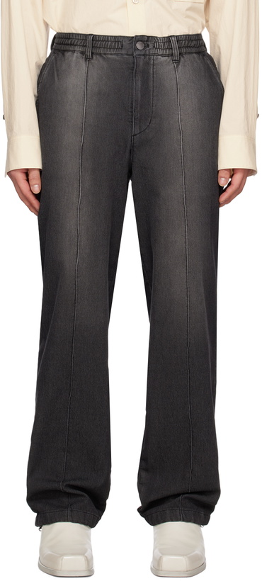 Photo: Solid Homme Gray String Lounge Pants