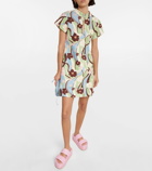 Rixo Lolita floral cotton minidress