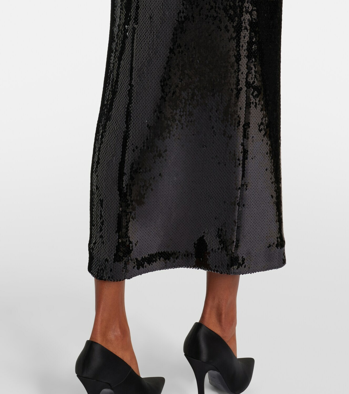 David Koma Sequined bustier dress
