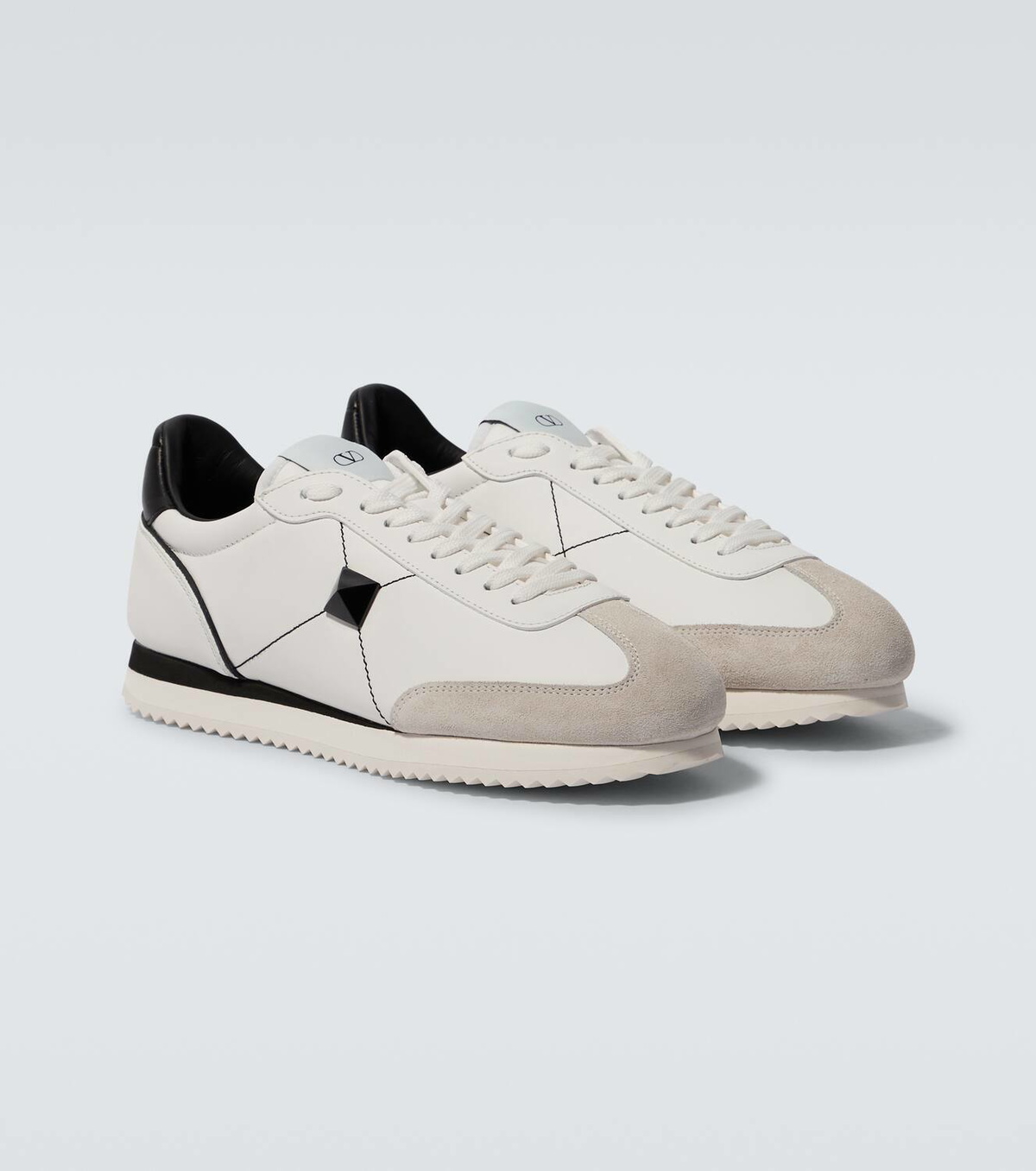 MULTICOLOR GARAVANI LOW TOP LACED SNEAKERS