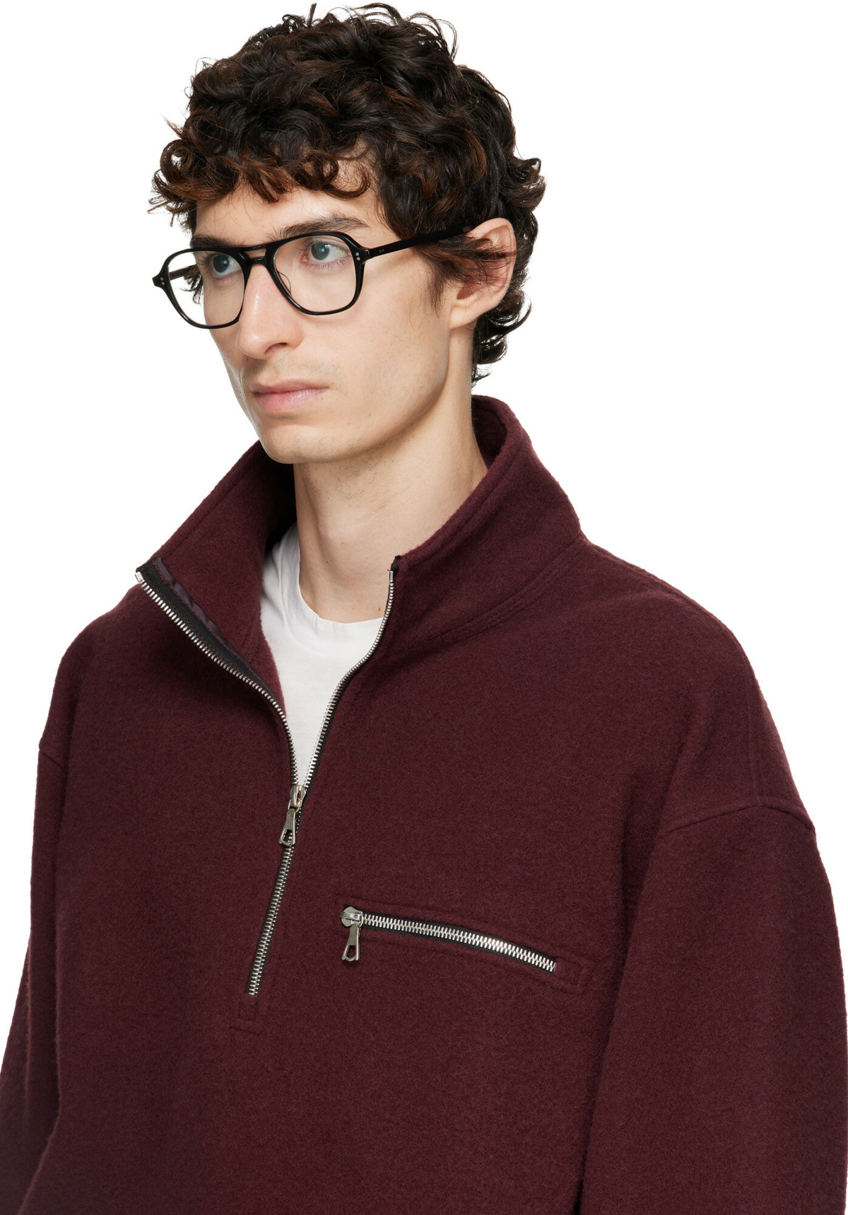 Garrett Leight Black Doc Glasses