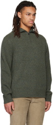 Vince Green Marled Sweater