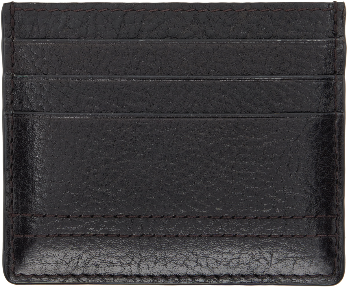 LEMAIRE Brown Gear Card Holder