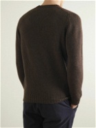 Kingsman - Shetland Virgin Wool Sweater - Brown