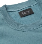 Howlin' - Fleece-Back Cotton-Jersey Sweatshirt - Blue