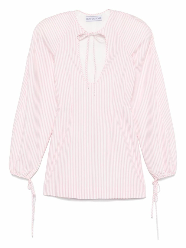Photo: Rowen Rose Striped Mini Dress