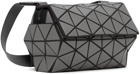 Bao Bao Issey Miyake Grey Hexagon Crossbody Bag