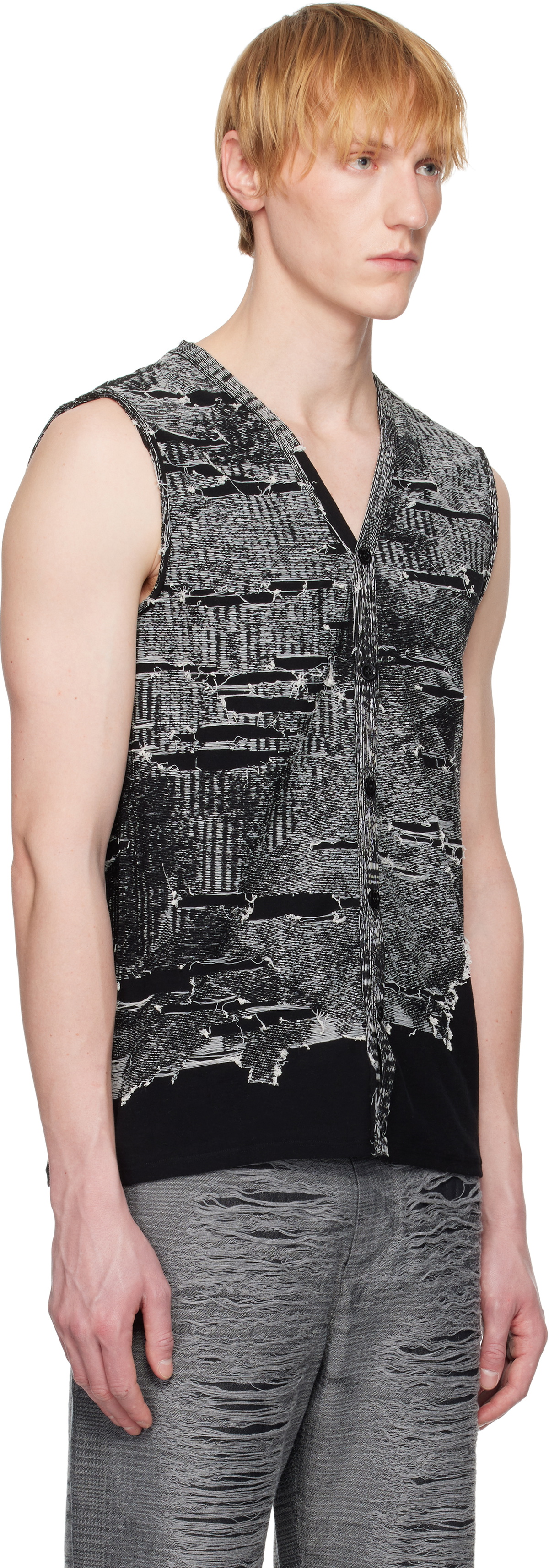 Diesel Black & Gray K-Callisto Vest