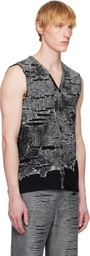 Diesel Black & Gray K-Callisto Vest