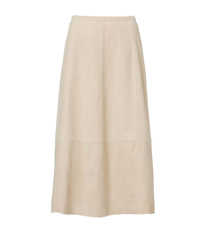 Photo: Vince Suede midi skirt