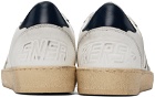 Golden Goose White & Black Ball Star Sneakers