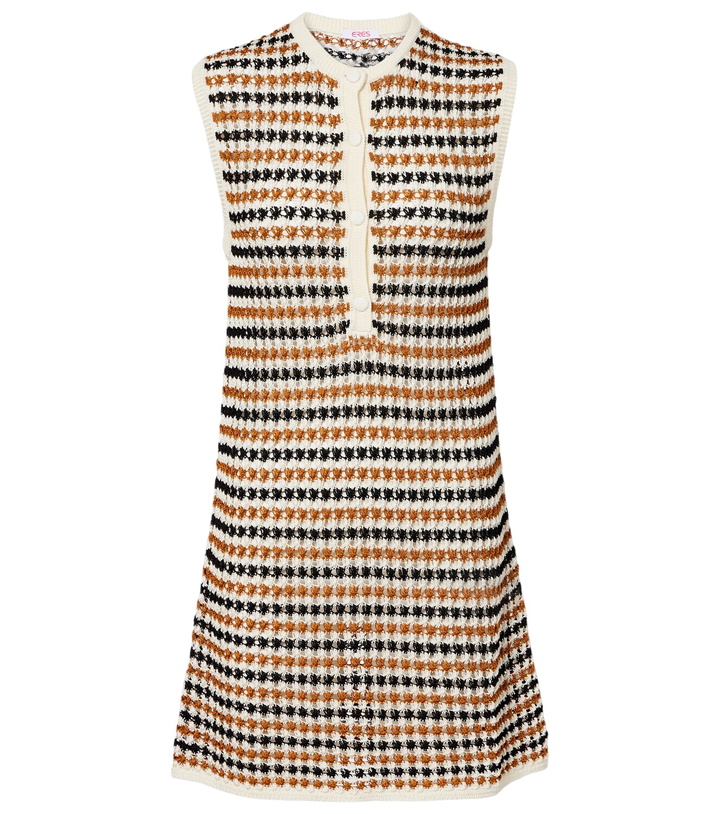 Photo: Eres Inedit open-knit cotton-blend polo dress