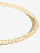 Harwell Godfrey 18K Yellow Gold Skinny Talisman Diamond Bangle Bracelet