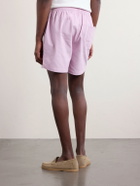 Kardo - Olbia Straight-Leg Cotton Drawstring Shorts - Pink