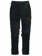 DOLCE & GABBANA - Destroyed Patchwork Denim Jeans