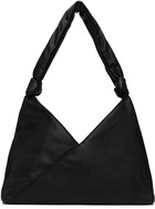 MM6 Maison Margiela Black Triangle Knotted Bag