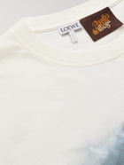 LOEWE - Paula's Ibiza Printed Cotton-Jersey T-Shirt - White