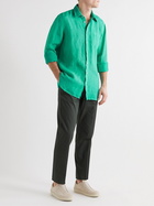 120% - Linen Shirt - Green