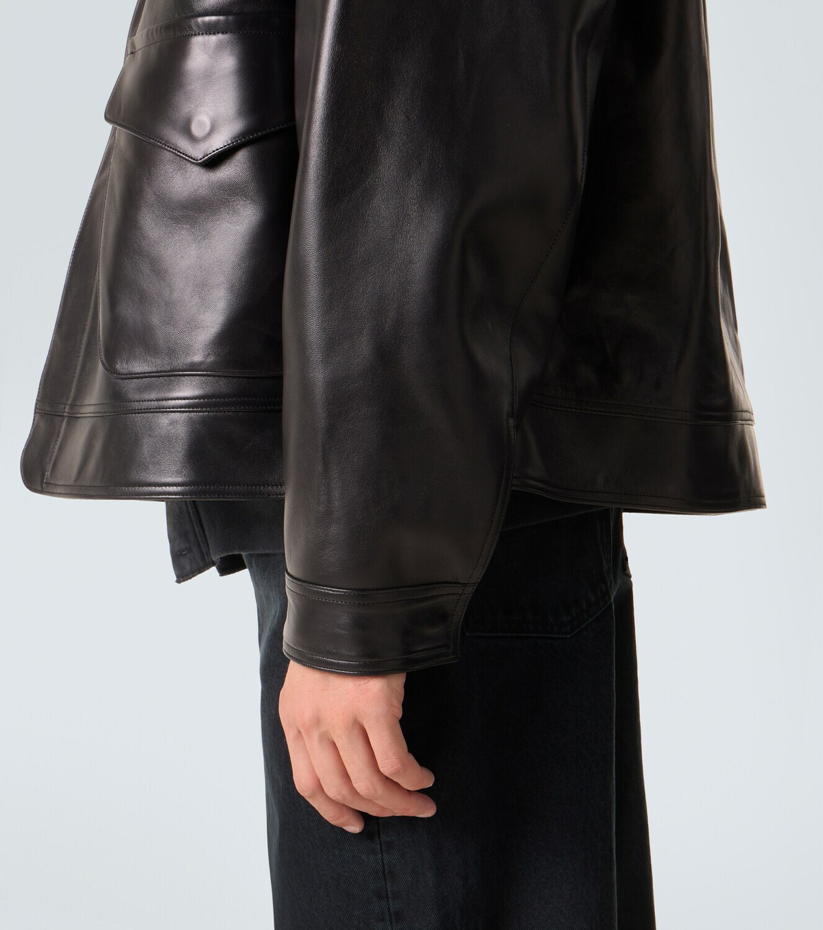 A.Presse Leather jacket