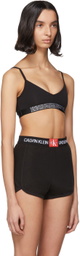 Calvin Klein Underwear Black Convertible Statement Bralette
