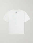 Drake's - Cockerel Printed Cotton-Jersey T-Shirt - White