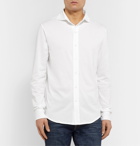 Ralph Lauren Purple Label - Cotton-Piqué Shirt - White