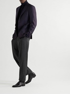 Canali - Balance Wool and Silk-Blend Blazer - Burgundy