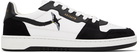 Axel Arigato White & Black Dice Lo Bee Bird Sneakers