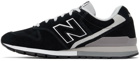 New Balance Black 996V2 Sneakers