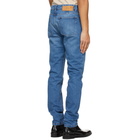 AMI Alexandre Mattiussi Blue Ami Fit Jeans