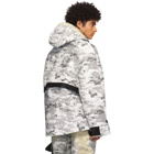 ADYAR SSENSE Exclusive Black and White Camo Shell Jacket